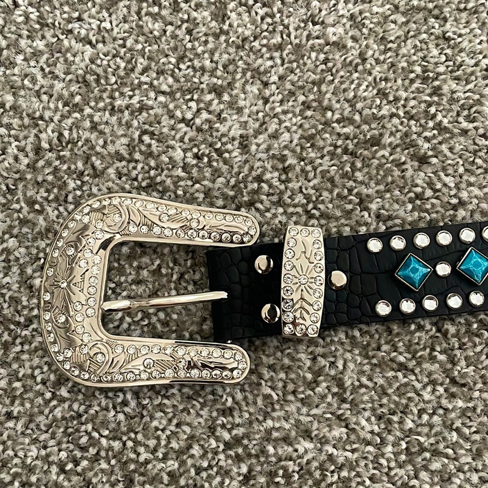Country Rhinestone Belt - Picture 2 of 5